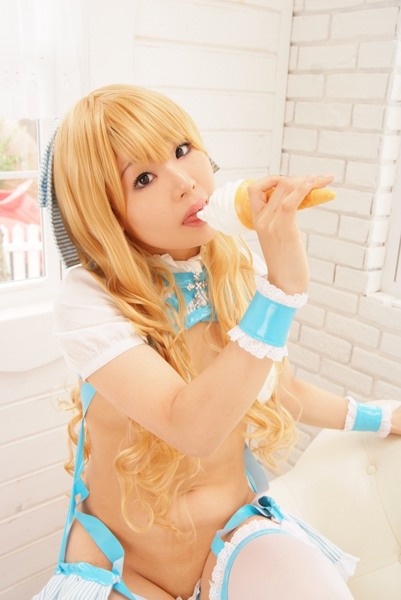 [Cosplay]  Night Cocoon Lovely  Hot Cosplayer gets naked